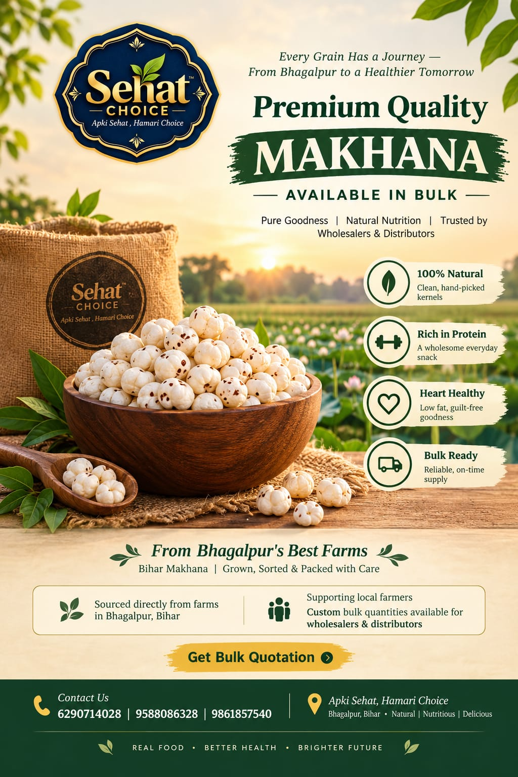 Premium Quality Makhana